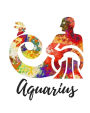 Aquarius: Dot Grid Journal