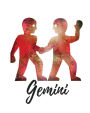 Gemini: Dot Grid Journal Red