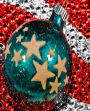 Military Christmas Patriotic Ornament Stars Stripes School Comp Book 130 Pages: (Notebook, Diary, Blank Book)