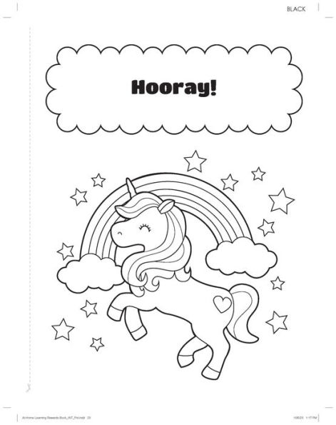 The At-Home Learning Reward Book for Kids: 48 motivational rewards, each with a coloring activity!