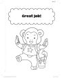 Alternative view 8 of The At-Home Learning Reward Book for Kids: 48 motivational rewards, each with a coloring activity!