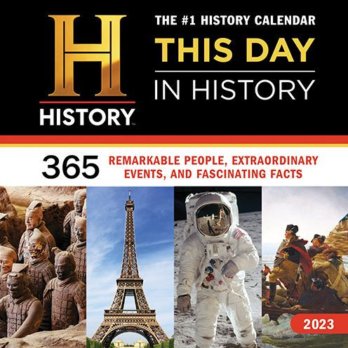 2023 History Channel This Day in History Wall Calendar by History