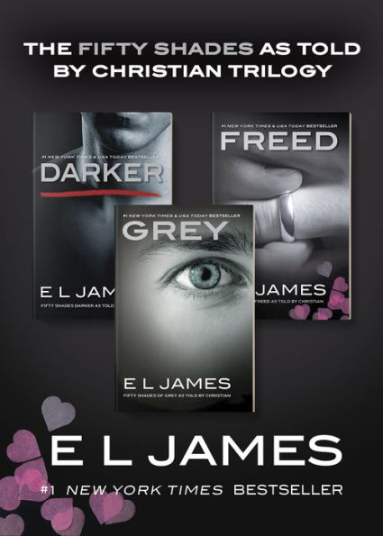 Fifty Shades as Told by Christian Trilogy: Grey, Darker, Freed Box Set