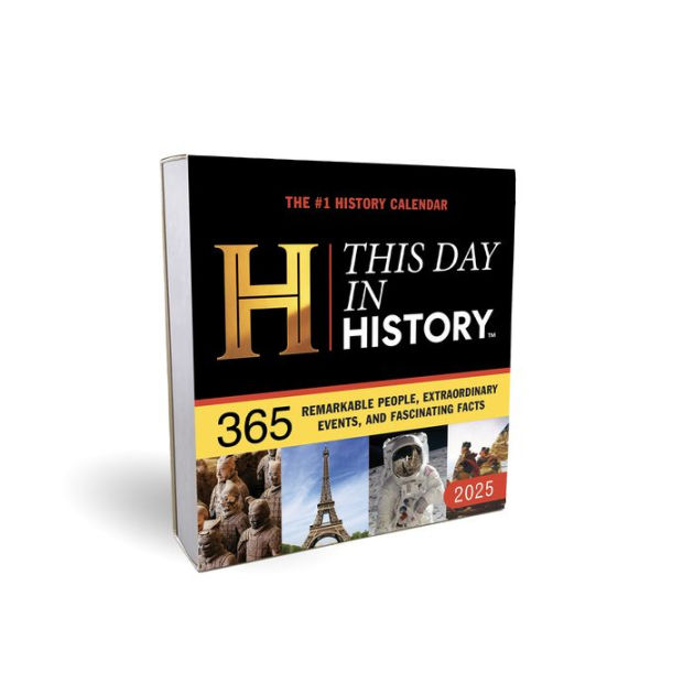 2025 History Channel This Day in History Boxed Calendar by History