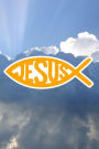 Jesus: 2019 - 2020 Planner 2 Years Monthly Weekly Calendar Organizer Diary - Christianity Prayer and Gratitude - Blue Sky Cloud Fish
