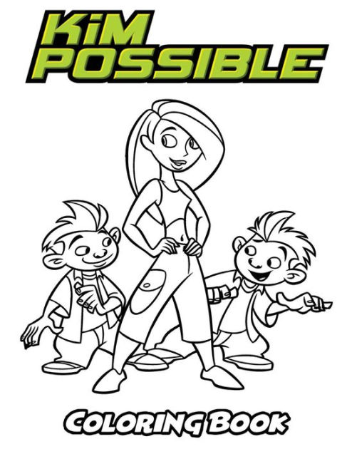 Kim Possible Coloring Book: Coloring Book for Kids and Adults, Activity