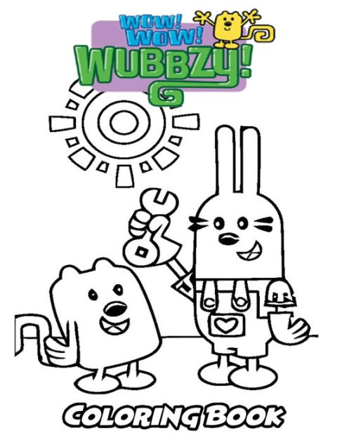 Buy Wow Wow Wubbzy Coloring Book: Coloring Book For Kids Ages 2 13 With