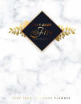 2019-2023 Five Year Calendar Planner: Marble Black Gold Design Cover, 5 Year Monthly Planner and Calendar, 60 Months Calendar, Agenda Appointment Planner for The Next Five Years, Planner Journal Writing Diary Notebook, Agenda Yearly Goals Monthly, Calenda
