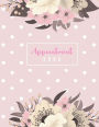 Appointment Book: 2019 Daily Appointment Book, 2019 Calendar Year Planner, Monthly Weekly Planner, Undated Appointment Book, 15-Minute Increments, Daily and Hourly Schedule Notebook for Salons, Massage Spas, Nails, Hairdressers Or Businesses, 8-1/2