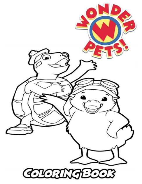 Wonder Pets Coloring Book: Coloring Book for Kids and Adults, Activity