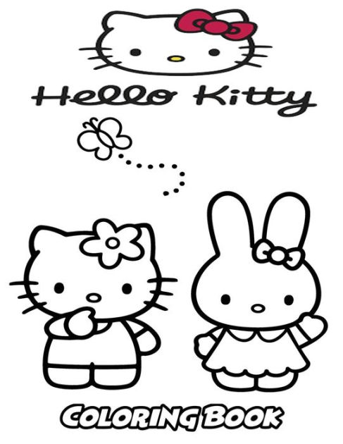 Hello Kitty Coloring Book: Coloring Book for Kids and Adults, Activity