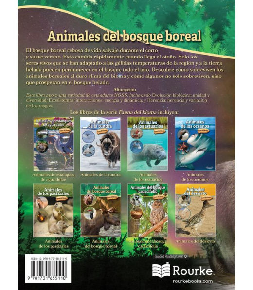 Animales del bosque boreal: Boreal Forest Animals