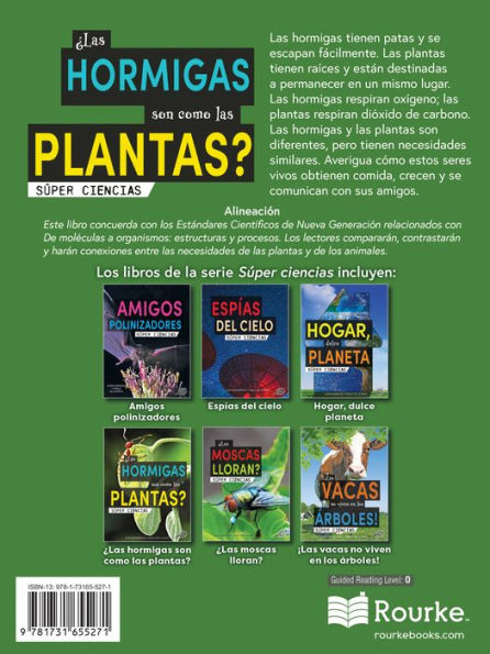 ¿Las hormigas son como las plantas?: Are Ants Like Plants?