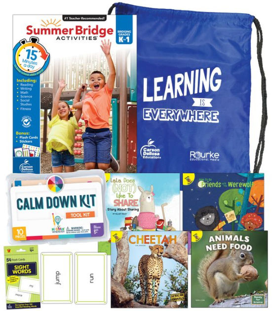 Summer Bridge Essentials and Calm Down Kit Backpack K1 by Rourke