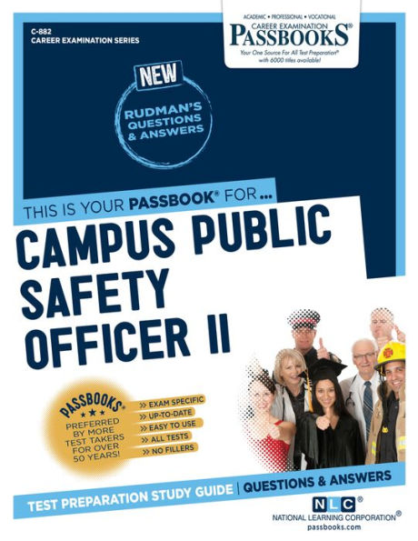 Campus Public Safety Officer II (C-882): Passbooks Study Guide