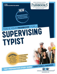 Title: Supervising Typist (C-1928): Passbooks Study Guide, Author: National Learning Corporation