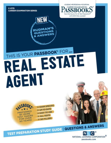 Real Estate Agent (C-2179): Passbooks Study Guide