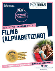 Title: Filing (Alphabetizing) (CS-45): Passbooks Study Guide, Author: National Learning Corporation