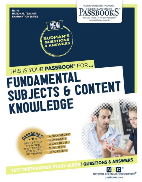 Fundamental Subjects: Content Knowledge By National Learning ...