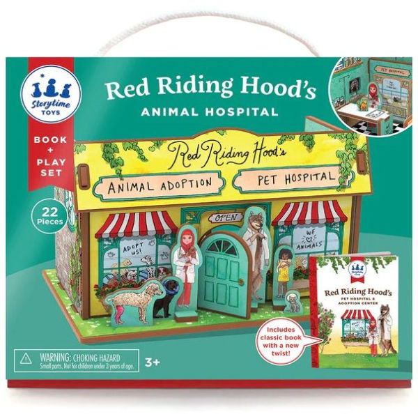 Red Ridinghood's Animal Hospital Book and Playset