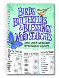 Title: Birds, Butterflies, and Blessings Word Search, Author: Product Concept Editors