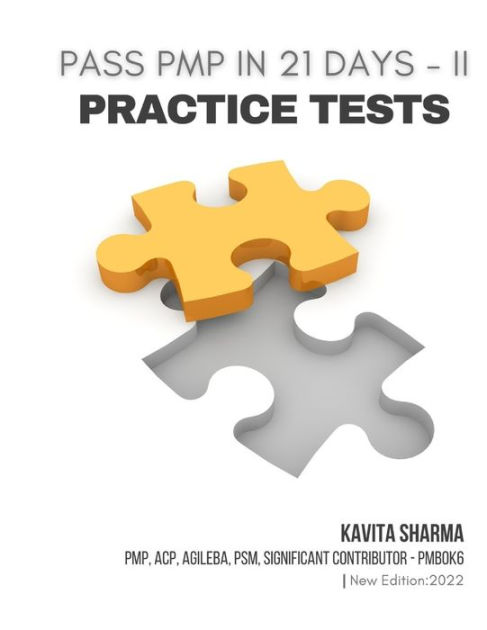 Pass PMP In 21 Days II Practice Tests By Kavita Sharma Paperback