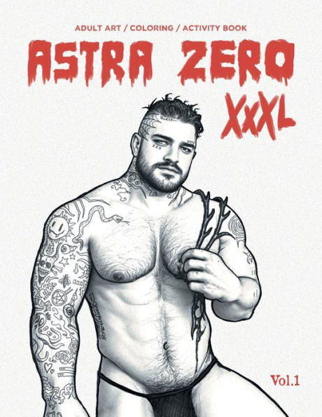 Astra Zero XXXL: Adult Art / Activity Book Vol.1