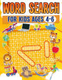 Word Search For Kids Ages 4-6 100 Fun Word Search Puzzles Kids Activity Book Large Print Paperback