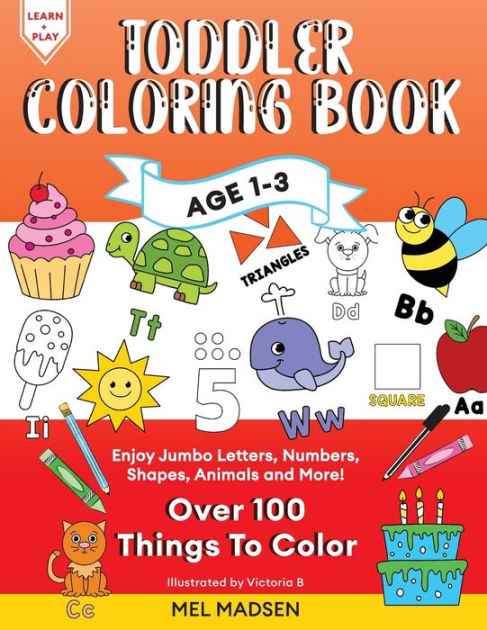 JUMBO COLORING BOOK FOR KIDS: 3 BOOKS IN 1 (Jumbo Coloring Books