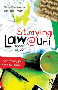 Title: Studying Law at University: Everything you need to know, Author: Simon Chesterman