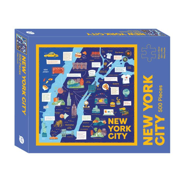 New York City Map 500Piece Jigsaw Puzzle by Hardie Grant Travel, Other Format Barnes & Noble® New York City Map 500Piece Jigsaw Puzzle by Hardie Grant Travel, Other Format Barnes & Noble®