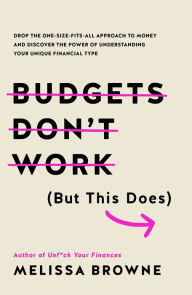 Title: Budgets Don't Work (But This Does): Drop the one-size fits all approach to money and discover the power of understanding your unique financial type, Author: Melissa Browne