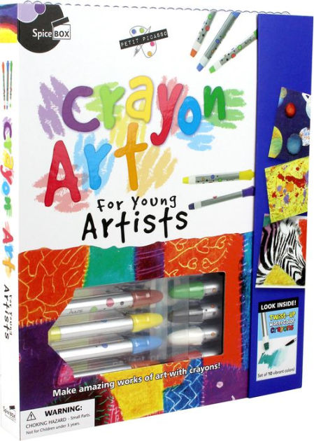 SpiceBox Children's Art Kits Petit Picasso Markers for Young Artists 