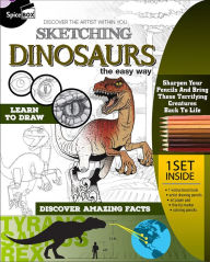 Title: Sketching Dinosaurs: The Easy Way, Author: SpiceBox
