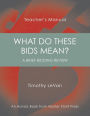 What Do These Bids Mean?: Teacher's Manual