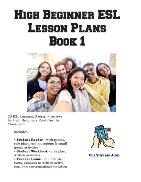 High Beginner ESL Lesson Plans Book 1 By Learning English Curriculum ...