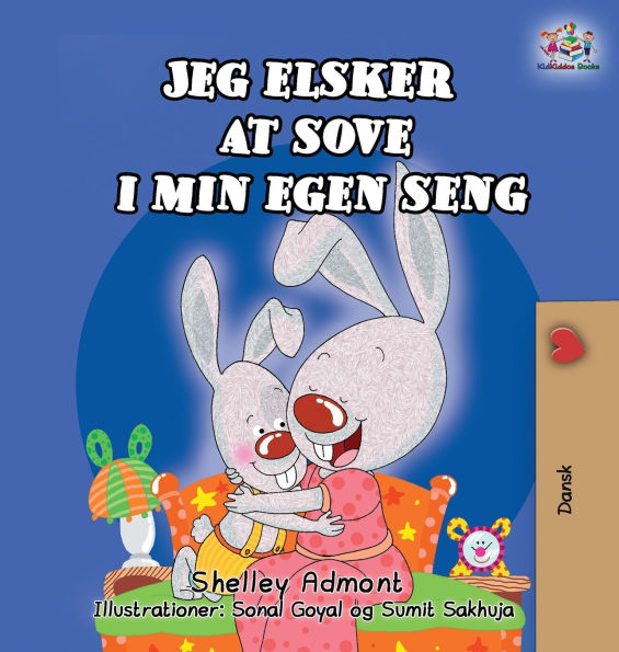 I Love to Sleep in My Own Bed (Danish Children's Book)