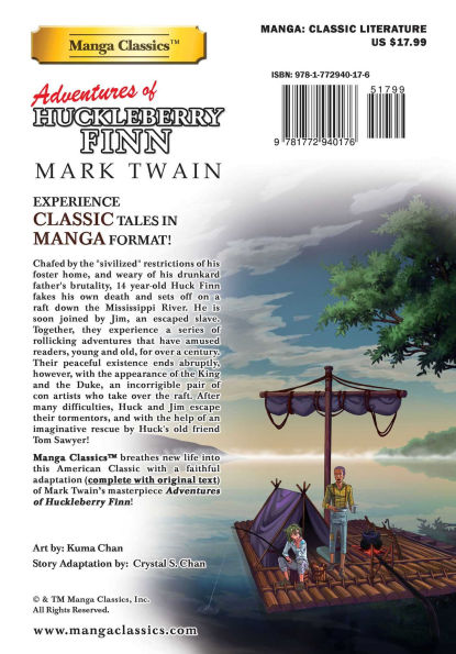 The Adventures of Huckleberry Finn: Manga Classics