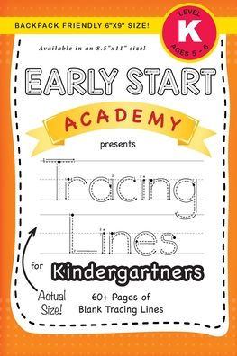 Early Start Academy, Tracing Lines for Kindergartners (Backpack Friendly 6