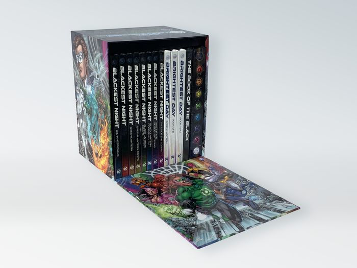 green lantern blackest night brightest day box set