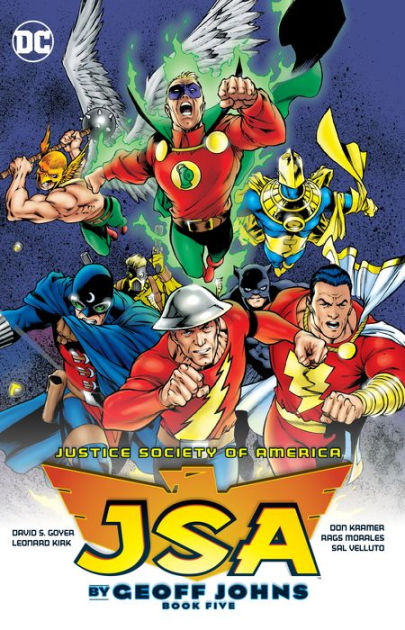 Jsa By Geoff Johns Book Five Tr Trade Paperback By Geoff Johns