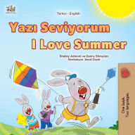 Title: I Love Summer (Turkish English Bilingual Children's Book), Author: Shelley Admont