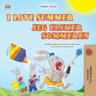 Title: I Love Summer (English Danish Bilingual Children's Book), Author: Shelley Admont