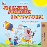 Title: I Love Summer (Danish English Bilingual Children's Book), Author: Shelley Admont