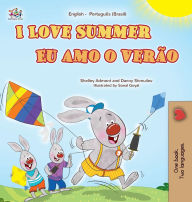 Title: I Love Summer (English Portuguese Brazilian Bilingual Children's Book), Author: Shelley Admont