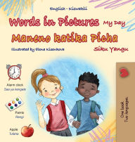 Title: Words in Pictures - My Day (English Swahili Bilingual Children's Book), Author: Kidkiddos Books