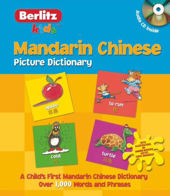 Mandarin Chinese Picture Dictionary by Berlitz Publishing, Paperback