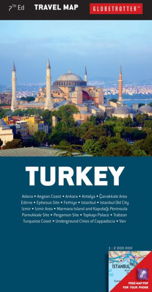 Globetrotter Travel Map Turkey