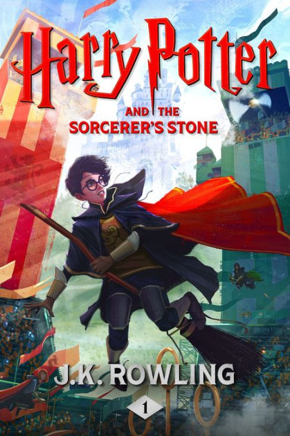 #1)　Harry　Potter　the　Rowling,　Sorcerer's　Potter　K.　Stone　J.　and　by　Mary　(Harry　Noble®　Paperback　Series　GrandPré,　Barnes