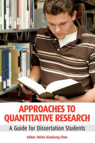 Approaches to Quantitative Research: A Guide for Dissetation Students